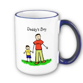 Daddy's Boy Mug Brunette