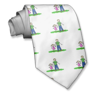 Daddy's Little Girl Tie (Blond)