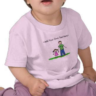 Daddy's Girl Custom T-Shirts (Brunette Family)