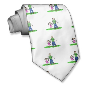 Daddy's Little Girl Tie (Brunette)