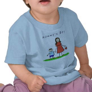 Mommy's Boy Shirt (Brunette)