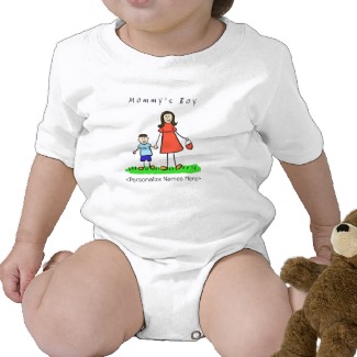 Mommy's Little Boy - Brunette Mother & Son Shirt