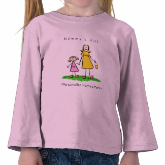 Mommy's Girl - Blond Mother & Daughter T-Shirt