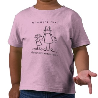 Mommy's Little Girl - Mother & Daughter T-Shirt