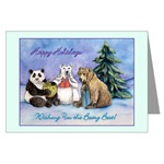 Beary Holidays Card