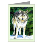 Wolf Wilderness Card