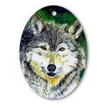 Wolf Wilderness Ornament