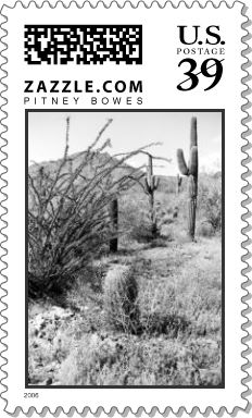 Cowboy Garden Stamp
