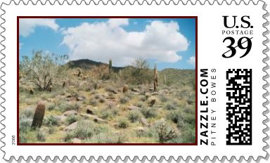 Cactus Pastoral Stamp
