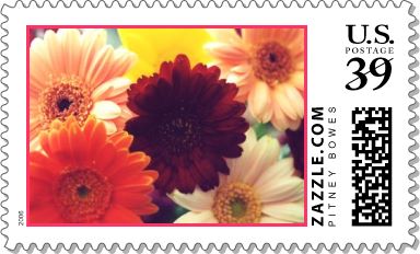Vibrant Daisy Stamp