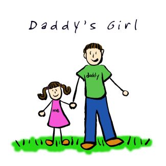 Daddy's Girl Illustration