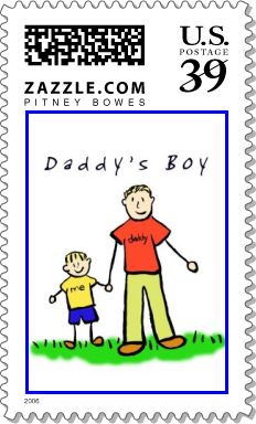 Daddy's Boy Stamp