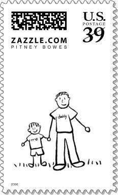 Daddy's Boy Stamp