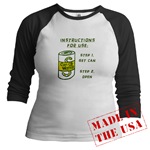 Troublemaker Women's Raglan T-shirt