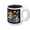 Swimming Koi Fish Mug Gift
