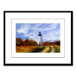 Cape Pogue Framed Print