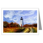 Cape Pogue Lighthouse Card
