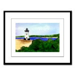 Edgartown Lighthouse Framed Print
