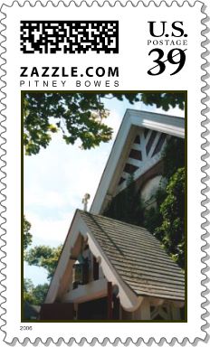Church Cross Stamp