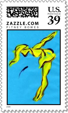Bathing Beauty Stamp