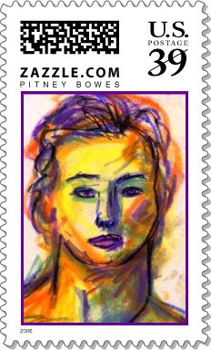 Violet Eyes Stamp
