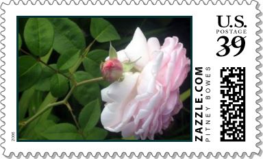 Pink Rose Stamp