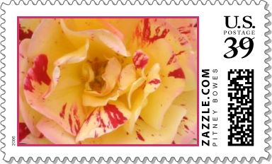 Yellow Rose Stamp