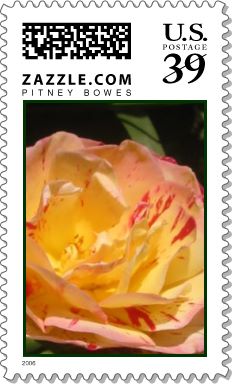 Yellow Rose Stamp