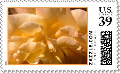 Yellow Rose Stamp