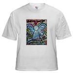 Colorful Cancer Angel T-Shirt