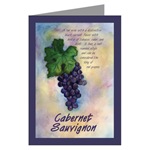 Cabernet Sauvignon Wine Card