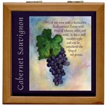 Cabernet Sauvignon Wine Tile Box