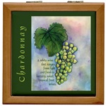 Chardonnay Wine Tile Box