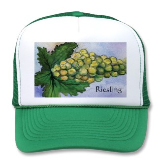Riesling White Wine Grapes Hat hat