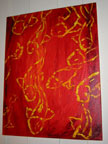 Kirsten's Koi - Red Panel