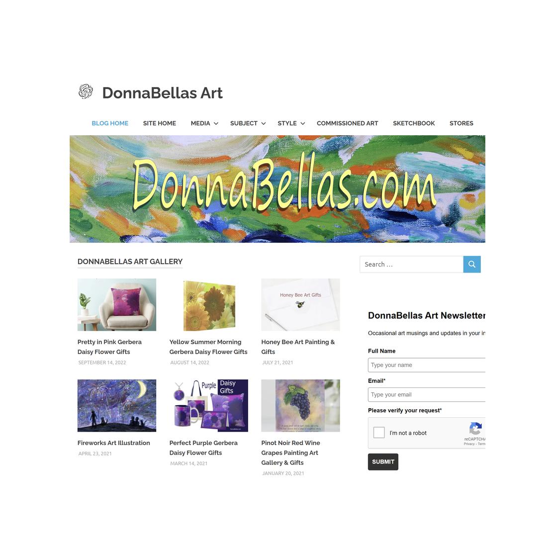 DonnaBellas Art Blog